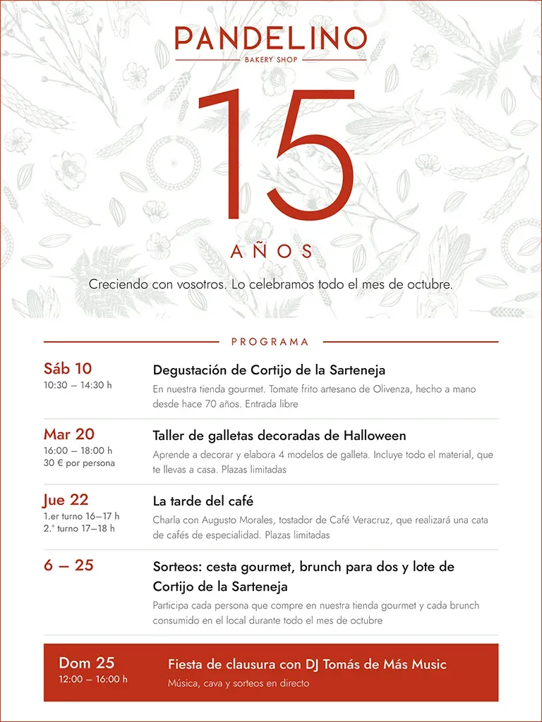 15 años juntos