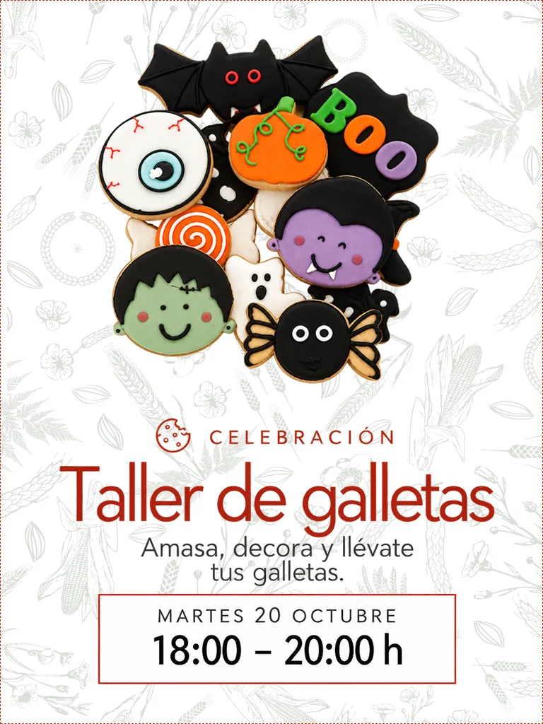 Apúntate al taller de galletas