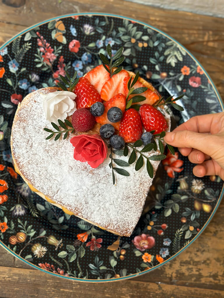 Tarta Milhojas San Valentín