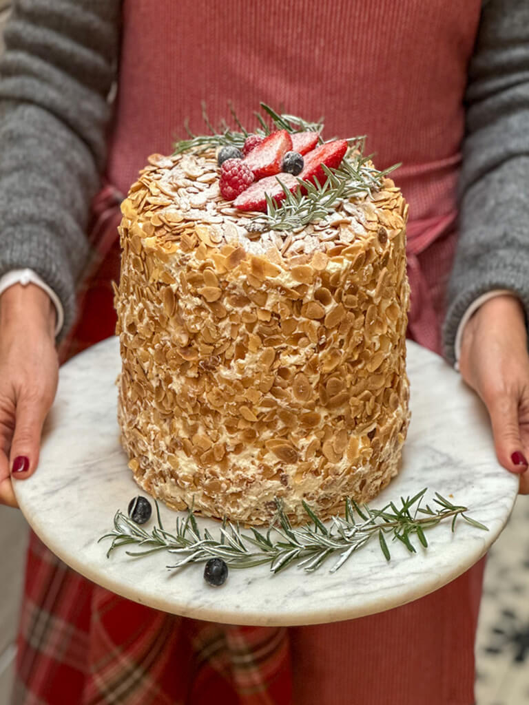 Tarta de Navidad o nuestra versión de Panettone