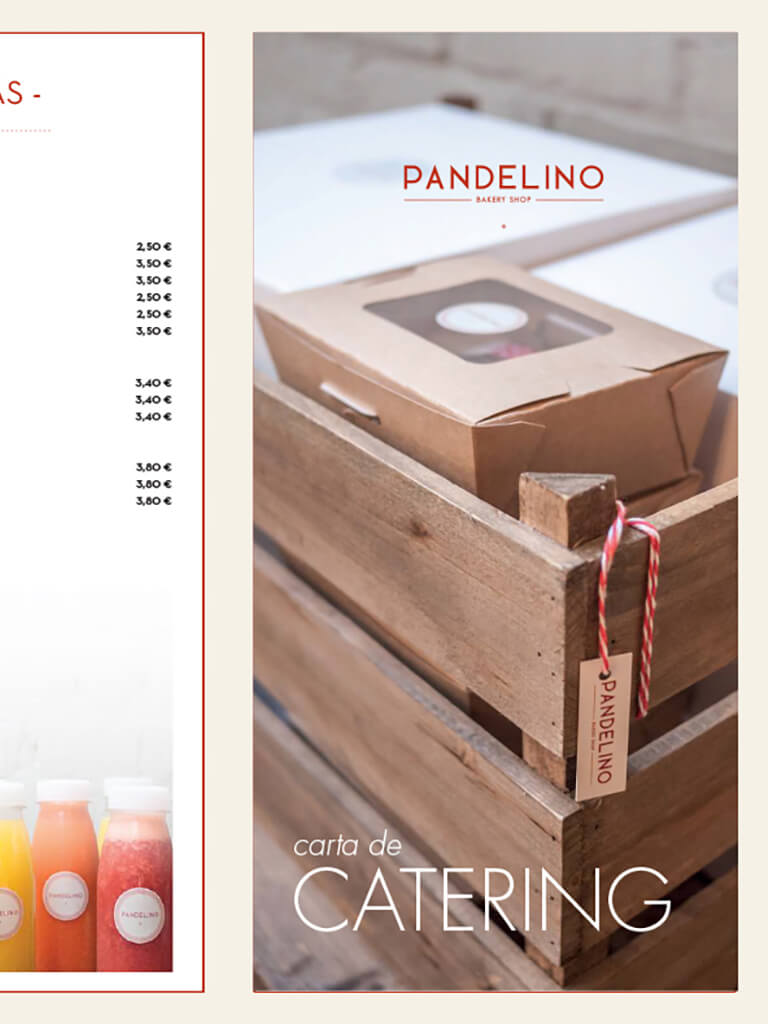 NUEVA Carta de Catering Pandelino