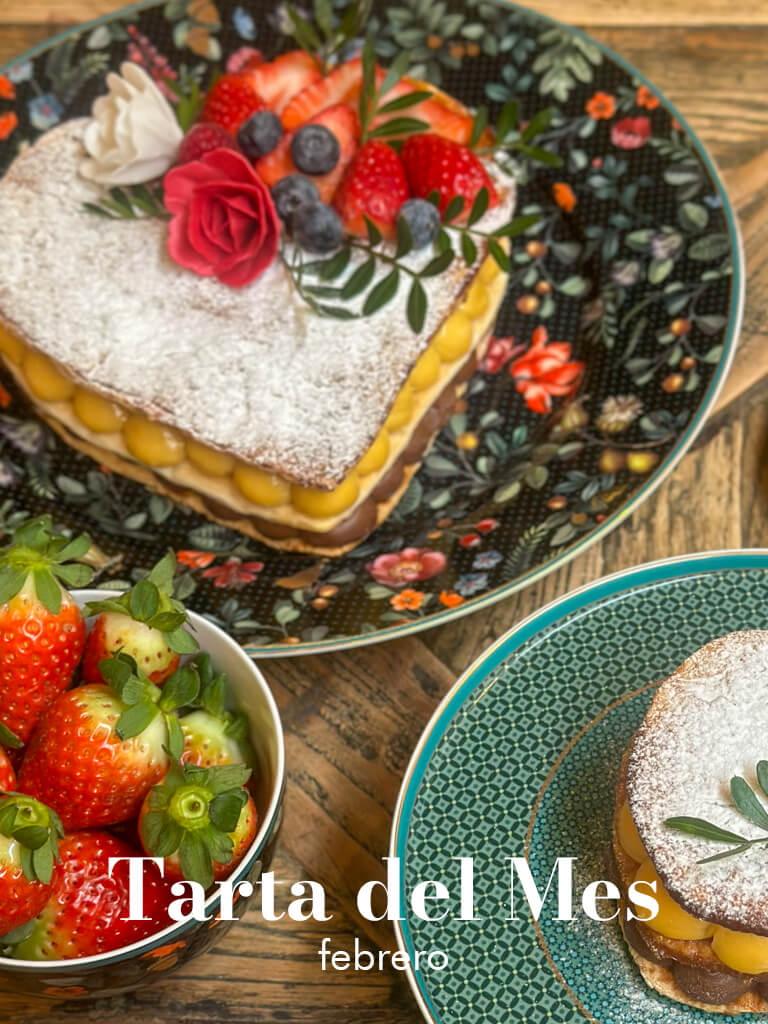 TARTA del mes de febrero