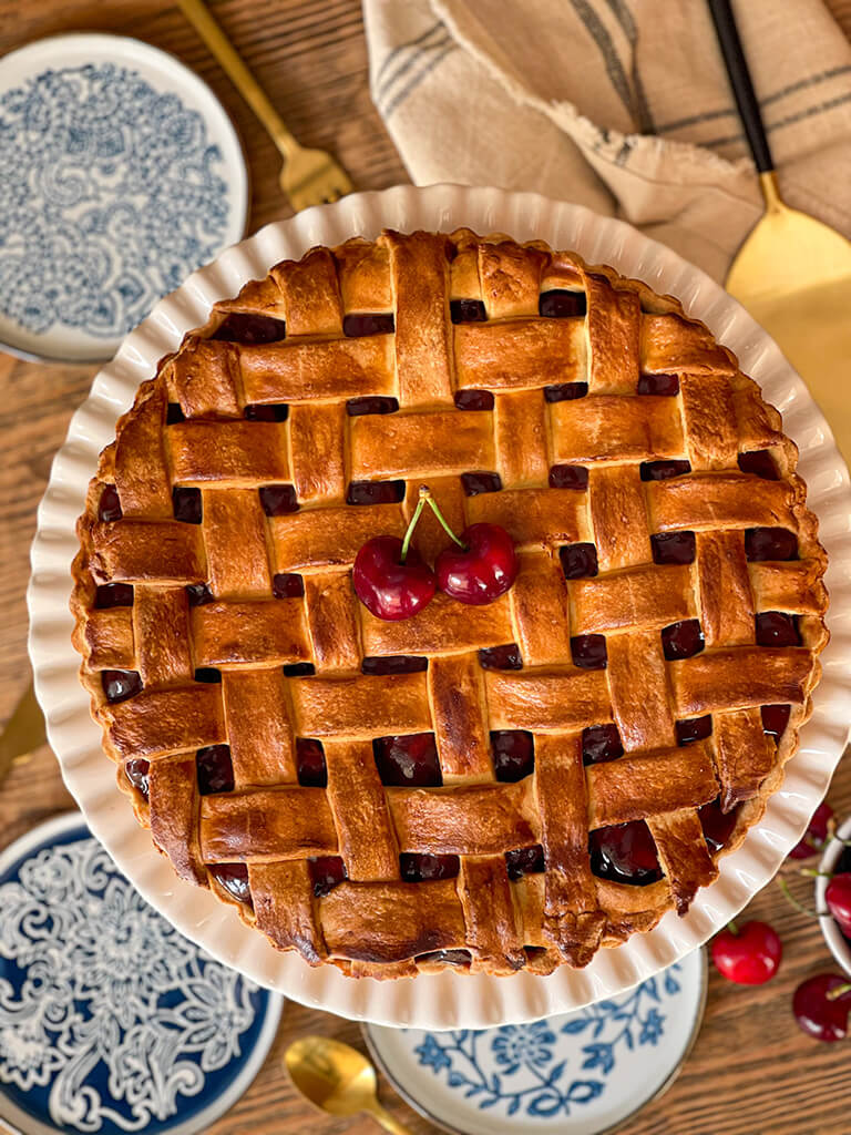 RECETA Tarta de Cerezas